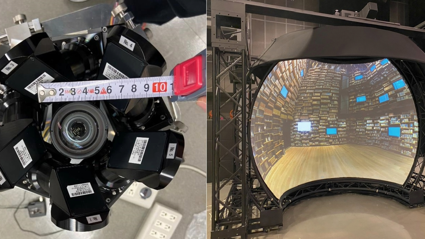 High-resolution 360-degree video system for high-quality immersive ...