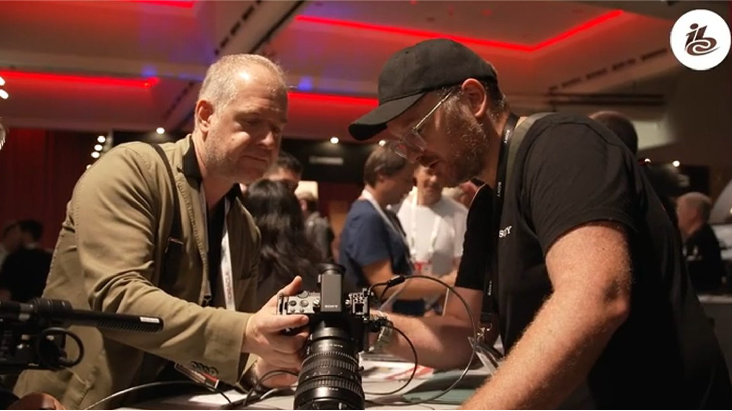 Sony FX5 draws crowds at IBC Amsterdam